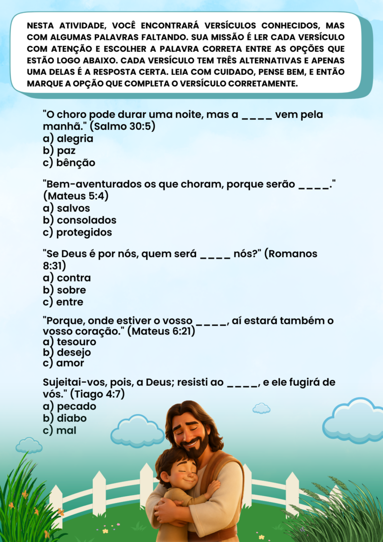 Complete o versículo (2)