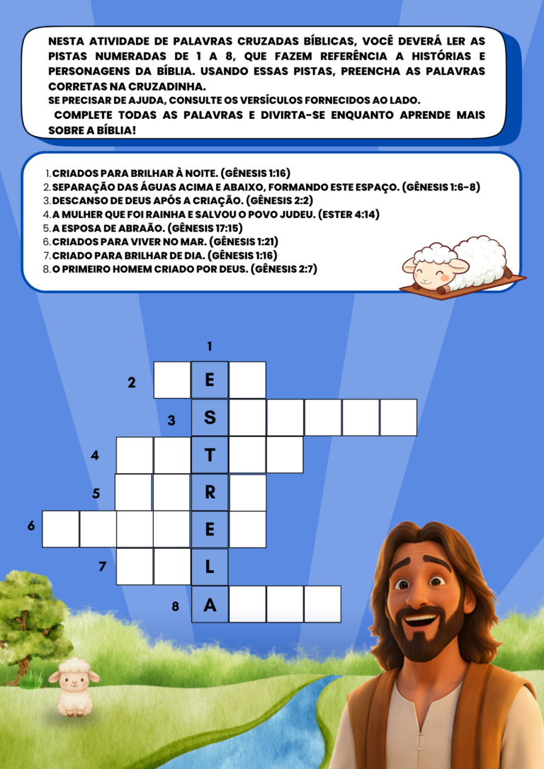 PALAVRAS CRUZADAS